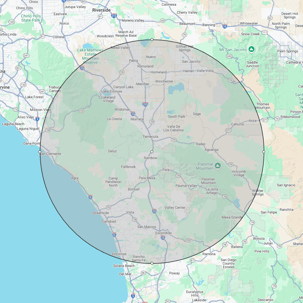 Electric Eden location map